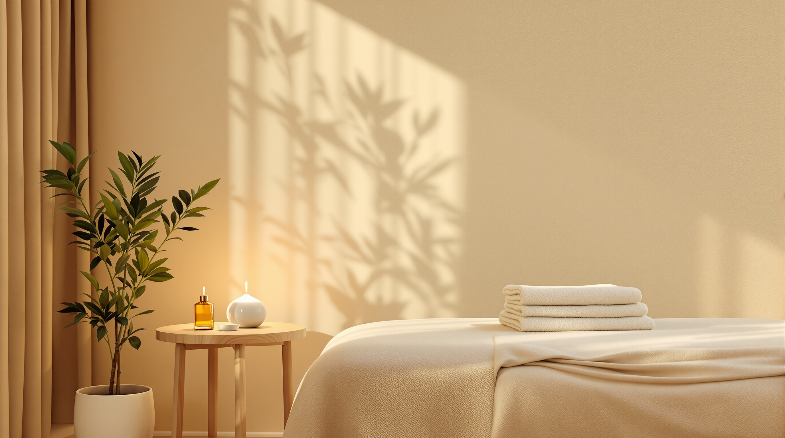 Pura Studio behandelkamer — rustige, warme sfeer